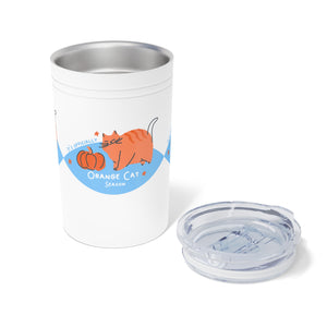 Orange Cat PSL Tumbler