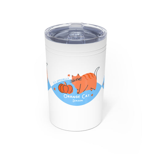 Orange Cat PSL Tumbler