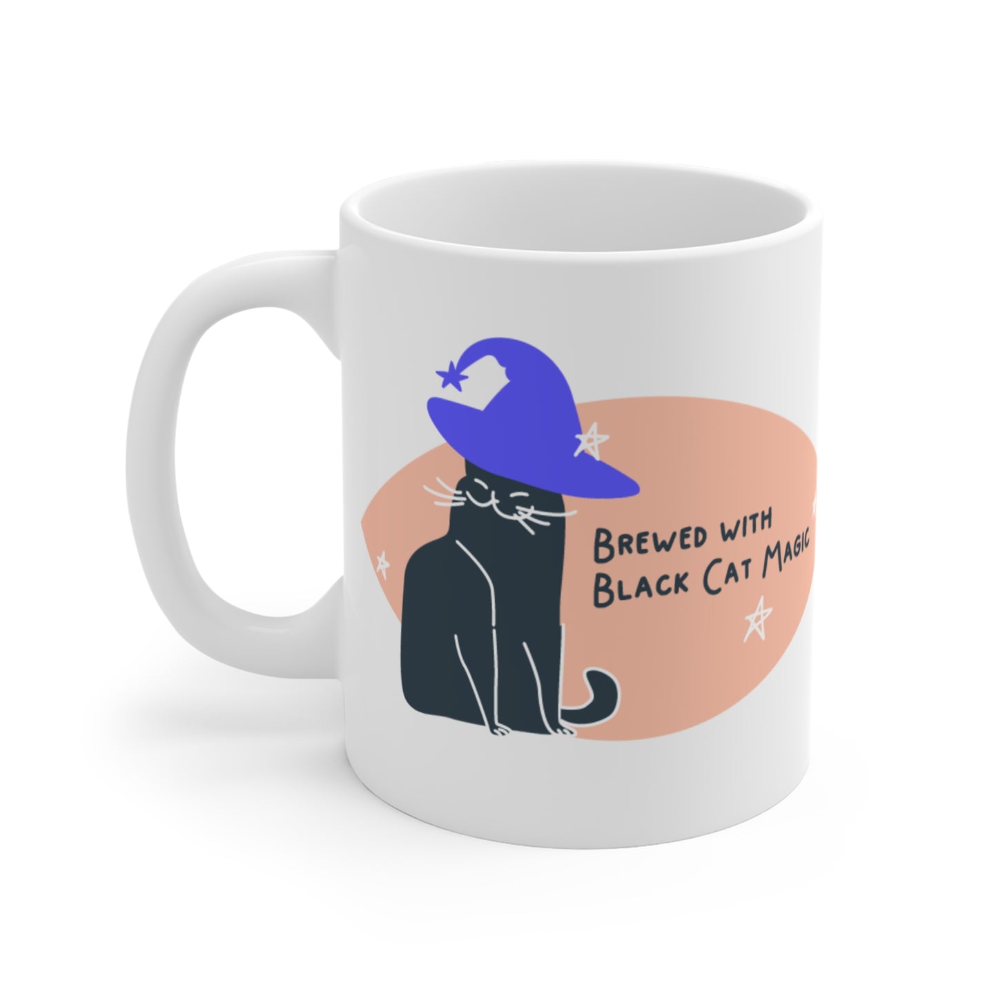 Black Cat Magic Mug
