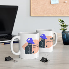 Load image into Gallery viewer, Black Cat Magic Mug
