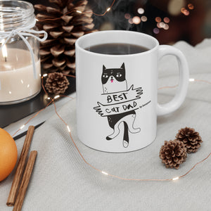 Best Cat Dad Mug