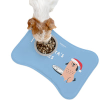 Load image into Gallery viewer, Holiday Feeding Mat - &quot;I Ate Santa&#39;s Cookies&quot;