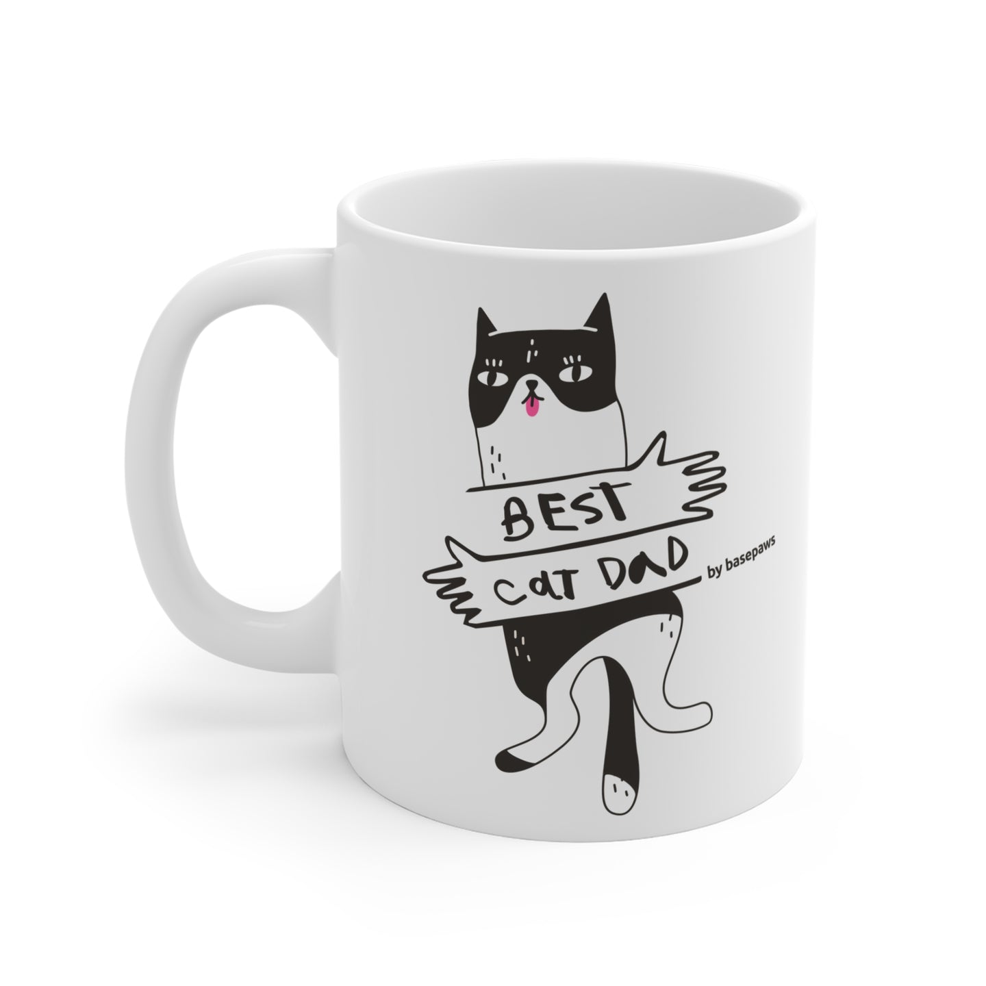 Best Cat Dad Mug