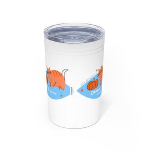 Orange Cat PSL Tumbler